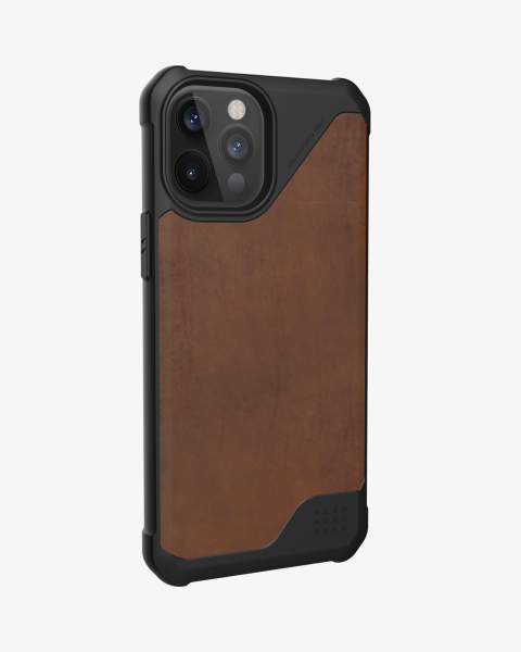 UAG Metropolis LT Backcover iPhone 12 Pro Max - Leather Brown