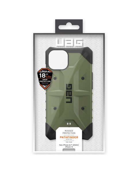 UAG Pathfinder Backcover iPhone 14 - Olive
