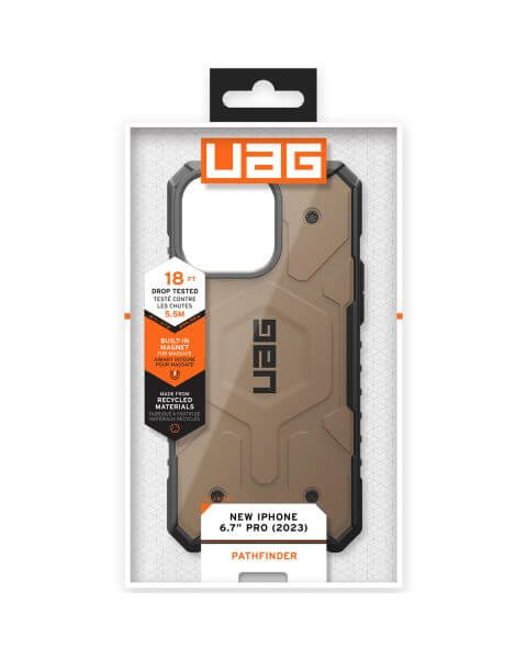 Pathfinder Case MagSafe für das iPhone 15 Pro Max - Dark Earth