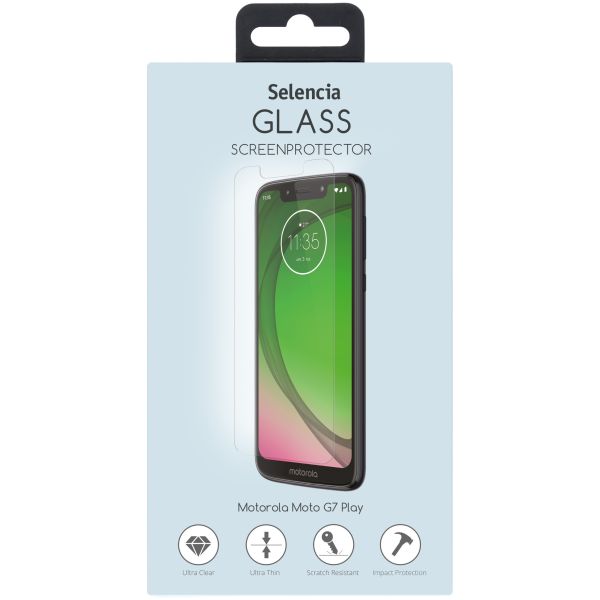 Displayschutz aus gehärtetem Glas für das Motorola Moto G7 Play
