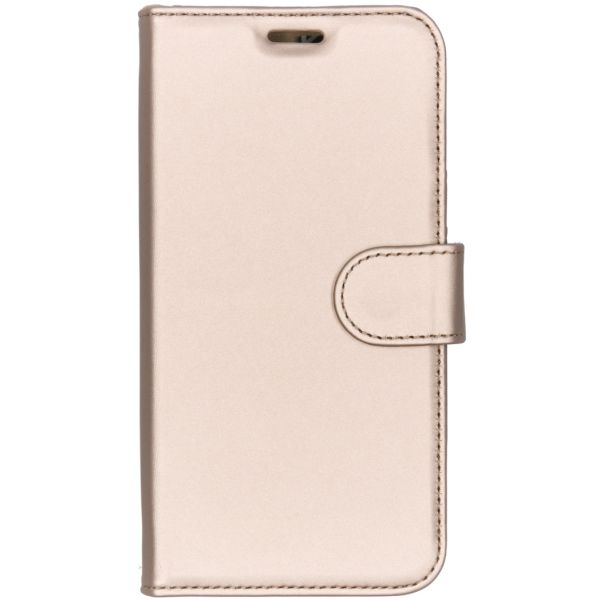 Wallet TPU Klapphülle Gold für das Motorola Moto G7 Play