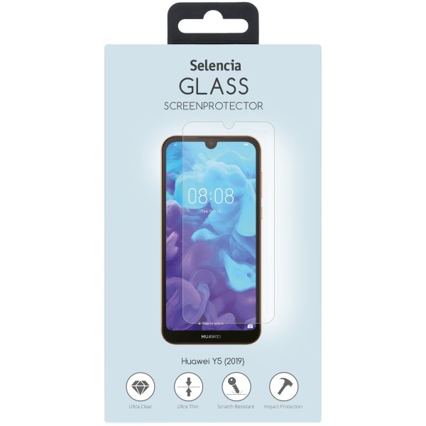 Displayschutz aus gehärtetem Glas für das Huawei Y5 (2019)