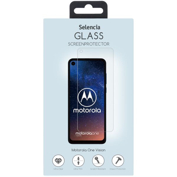 Displayschutz aus gehärtetem Glas für das Motorola One Vision