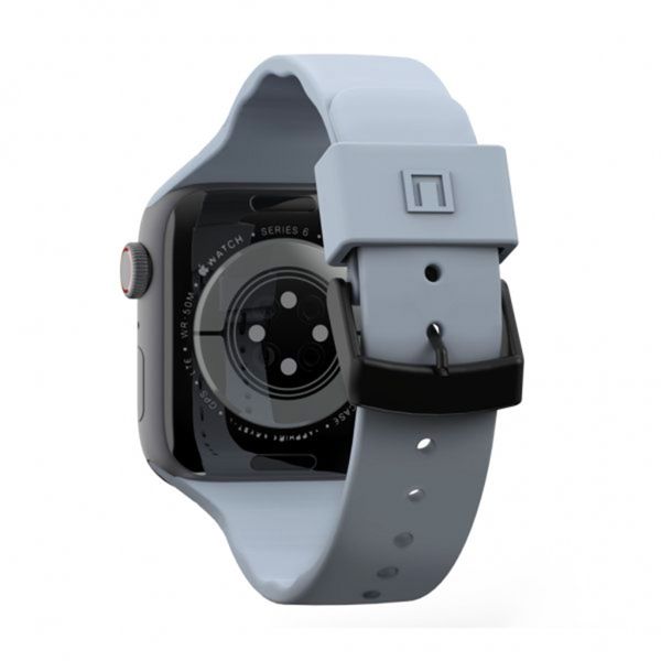 Aurora U Strap für Apple Watch Series 1-9 / SE / Ultra (2) - 42/44/45/49 mm - Soft Blue