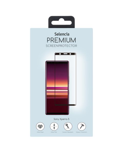Premium Screen Protector aus gehärtetem Glas für das Sony Xperia 5