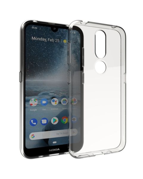 TPU Clear Cover Transparent für das Nokia 4.2