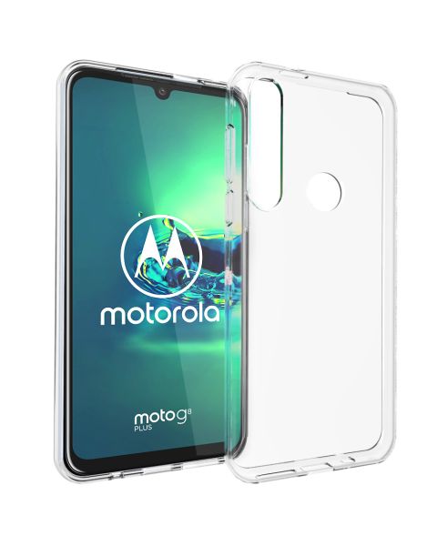 TPU Clear Cover Transparent für das Motorola Moto G8 Plus