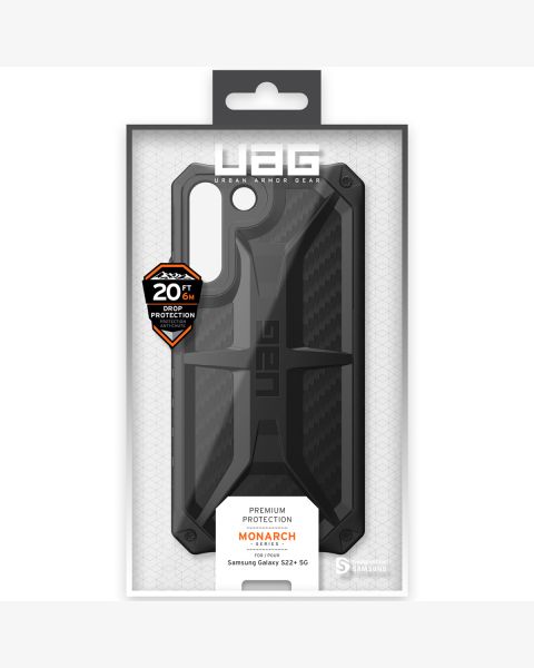 Monarch Case für das Samsung Galaxy S22 Plus - Carbon Fiber