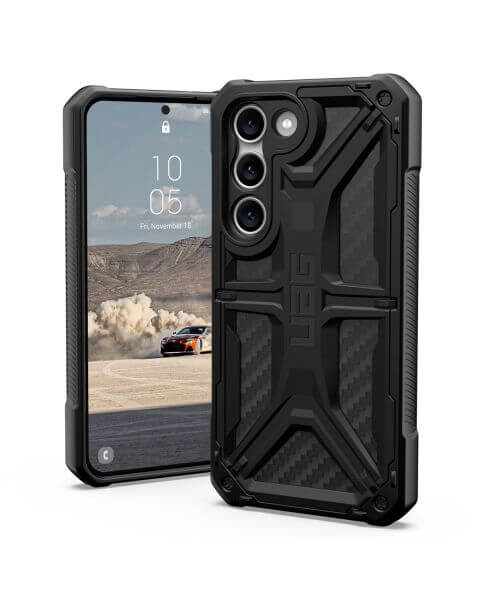 Monarch Backcover für das Samsung Galaxy S23 - Carbon Fiber