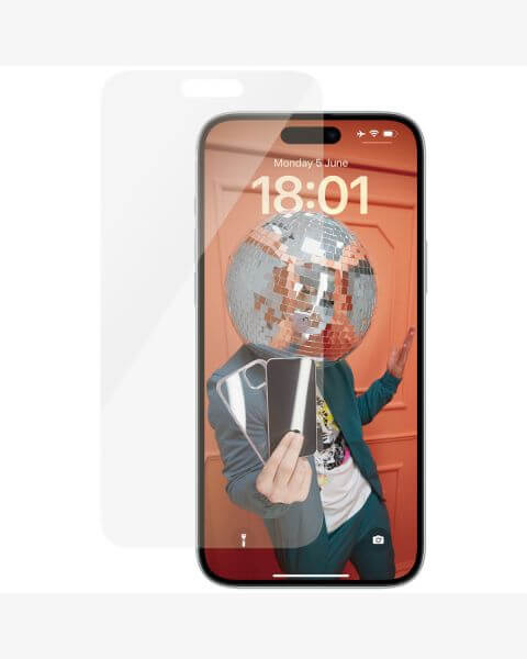 Antibakterieller Screen Protector für das iPhone 15 Pro