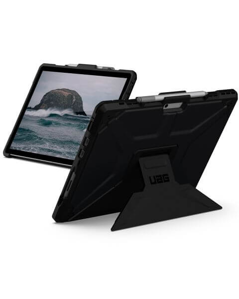 Metropolis Hülle für das Microsoft Surface Pro 8 - Schwarz