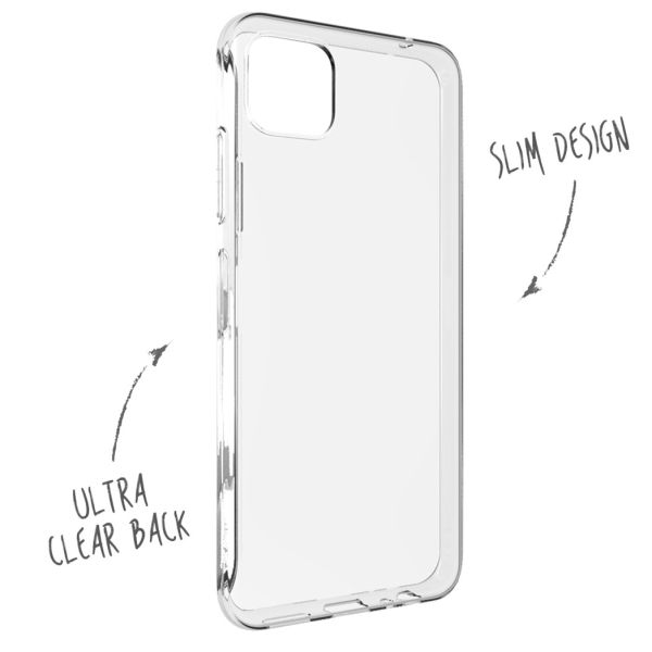 TPU Clear Cover für das Samsung Galaxy A22 (5G) - Transparent