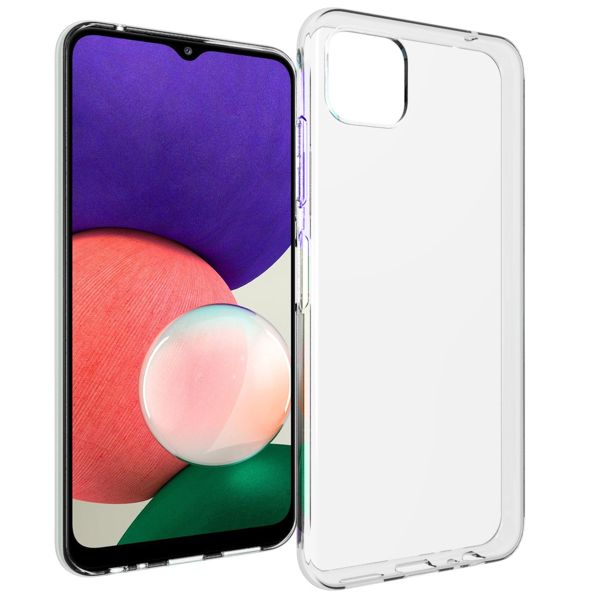 TPU Clear Cover für das Samsung Galaxy A22 (5G) - Transparent