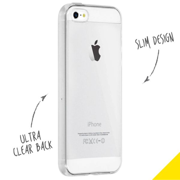 TPU Clear Cover Transparent für das iPhone 5 / 5s / SE
