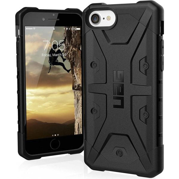 Pathfinder Backcover iPhone SE (2020) / 8 / 7 / 6(s) - Zwart / Black