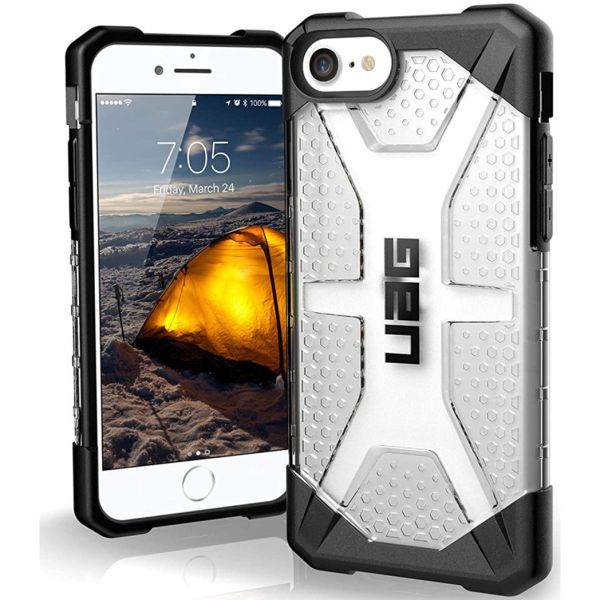 Plasma Backcover iPhone SE (2020) / 8 / 7 / 6(s) - Transparant / Transparent
