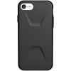 Civilian Backcover iPhone SE (2020) / 8 / 7 / 6(s) - Zwart - Zwart / Black