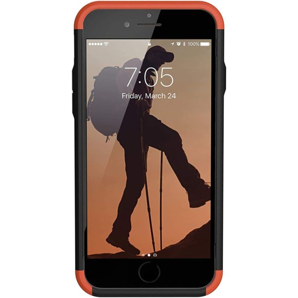 Civilian Backcover iPhone SE (2020) / 8 / 7 / 6(s) - Zwart - Zwart / Black