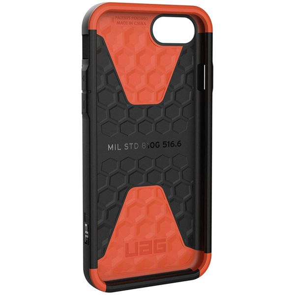 Civilian Backcover iPhone SE (2020) / 8 / 7 / 6(s) - Zwart - Zwart / Black