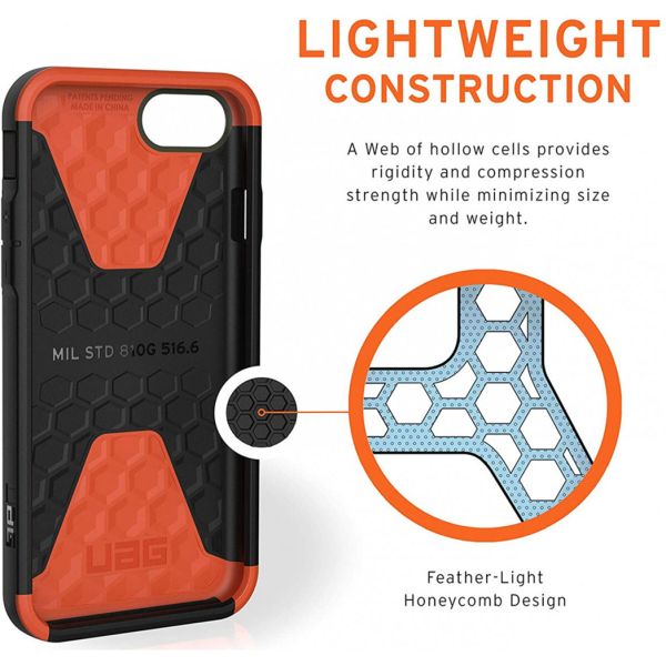 Civilian Backcover iPhone SE (2020) / 8 / 7 / 6(s) - Groen - Groen / Green