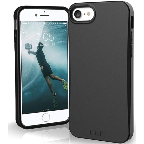 Outback Backcover iPhone SE (2020) / 8 / 7 / 6(s) - Zwart - Zwart / Black