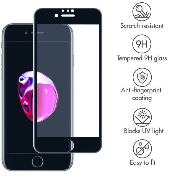Premium Screen Protector aus gehärtetem Glas für das iPhone 8 / 7 / 6s / 6