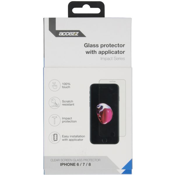 Glass Screenprotector + Applicator für das iPhone 8 / 7 / 6s / 6