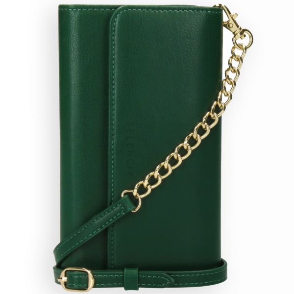 Uitneembare Lederen Clutch iPhone SE (2020) / 8 / 7 / 6(s) - Groen / Green