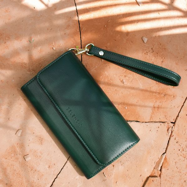 Uitneembare Lederen Clutch iPhone SE (2020) / 8 / 7 / 6(s) - Groen / Green