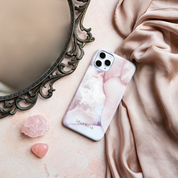 Selencia Maya Fashion Backcover iPhone SE (2022 / 2020) / 8 / 7 / 6(s) - Quartz Rose
