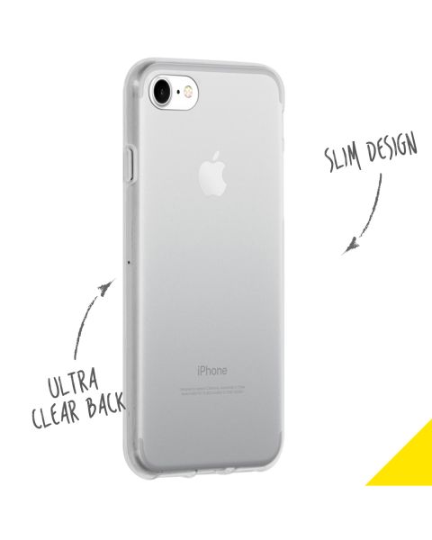 Clear Backcover iPhone SE (2020) / 8 / 7 / 6(s) - Klar
