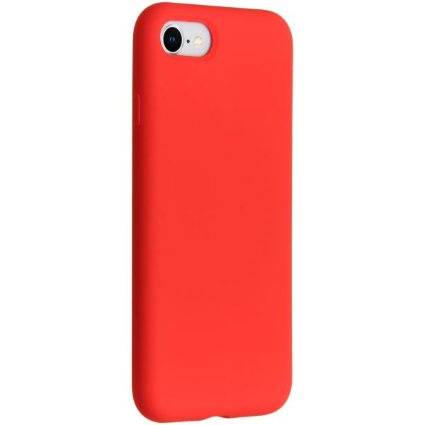 Liquid Silikoncase Rot für das iPhone SE (2022 / 2020) / 8 / 7