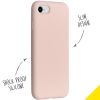 Liquid Silikoncase Rosa für das iPhone SE (2022 / 2020) / 8 / 7
