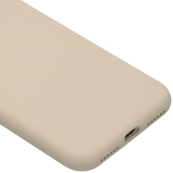 Liquid Silikoncase für das iPhone SE (2022 / 2020) / 8 / 7 - Stone