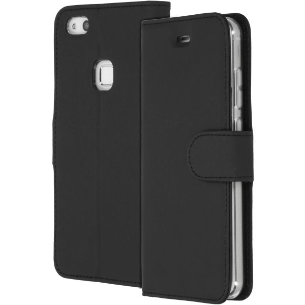 Schwarzes Wallet TPU Klapphülle für das Huawei P10 Lite