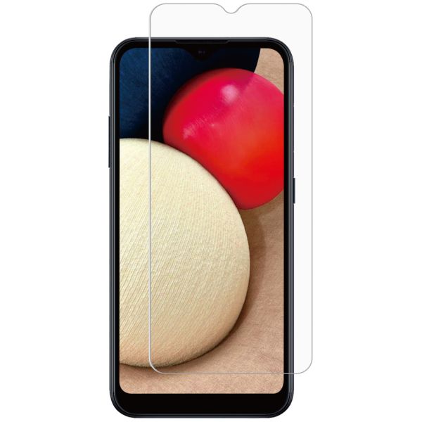 Displayschutz aus gehärtetem Glas für das Samsung Galaxy A02s / A03(s)