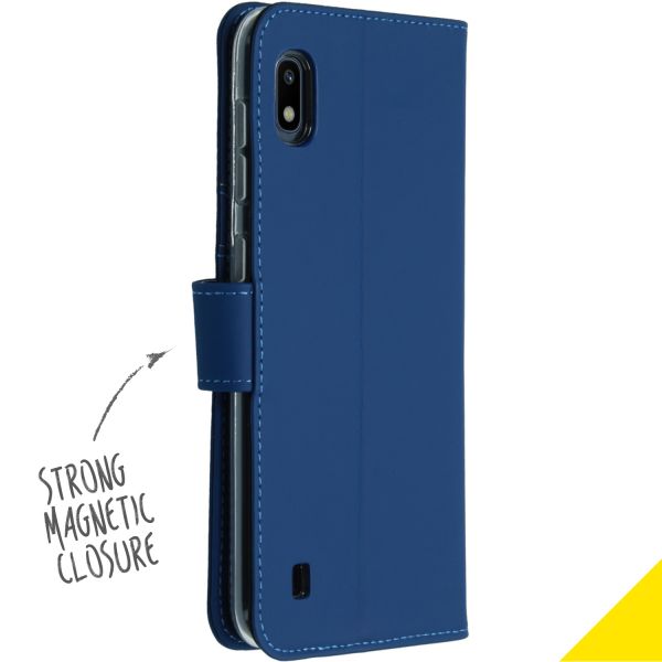 Wallet Softcase Booktype Samsung Galaxy A10 - Blauw - Blauw / Blue
