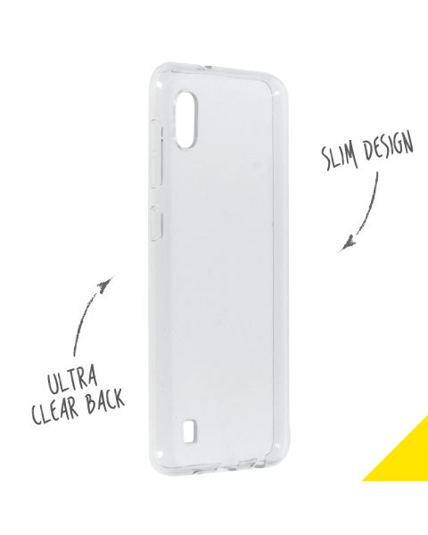 TPU Clear Cover Transparent für das Samsung Galaxy A10