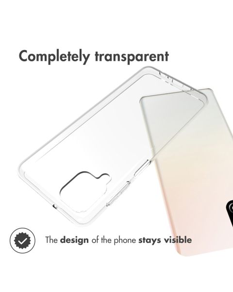 TPU Clear Cover für das Samsung Galaxy A12 - Transparent