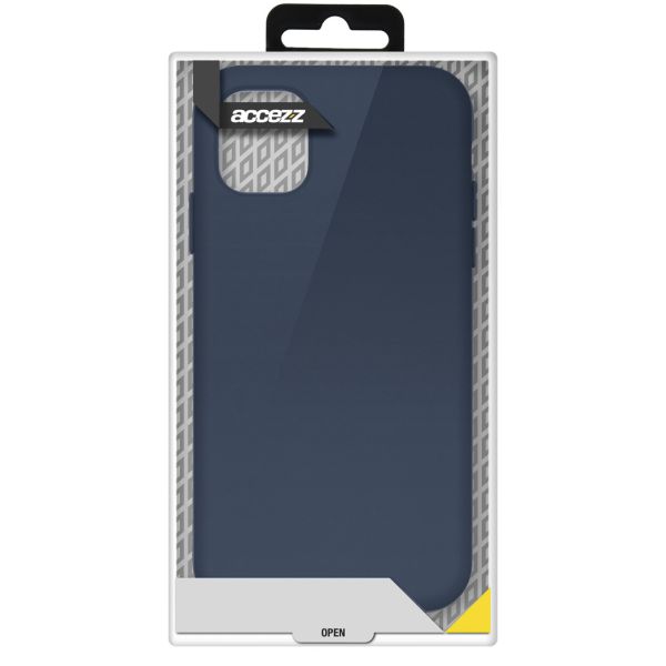 Liquid Silikoncase für das Samsung Galaxy A12 - Dunkelblau