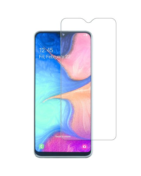 Displayschutz aus gehärtetem Glas für das Samsung Galaxy A20e
