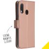 TPU Klapphülle Roségold für das Samsung Galaxy A20e
