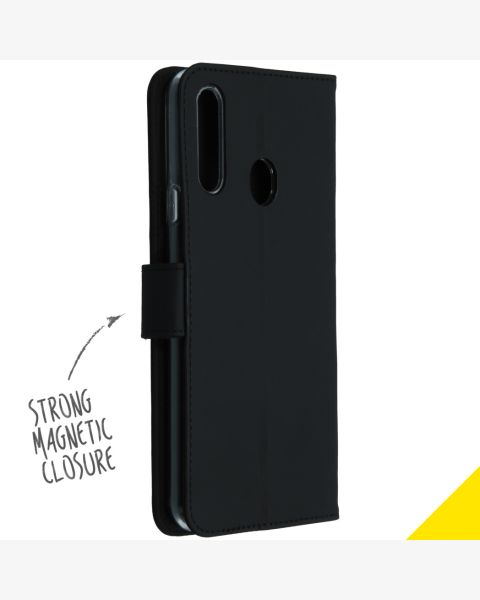 Wallet TPU Klapphülle für das Samsung Galaxy A20s - Schwarz