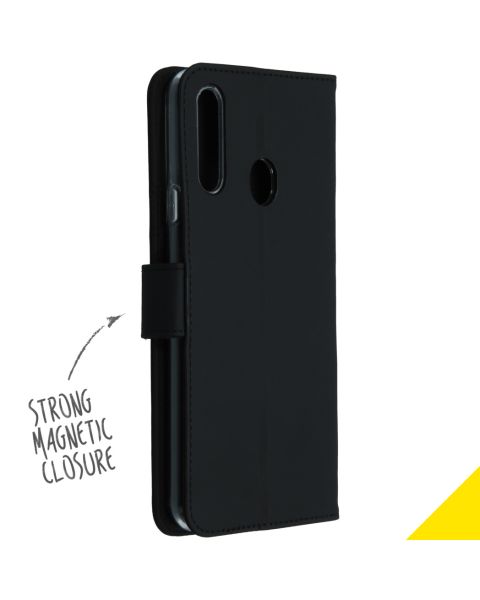 Wallet TPU Klapphülle für das Samsung Galaxy A20s - Schwarz