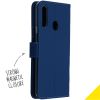 Wallet TPU Klapphülle für das Samsung Galaxy A20s - Dunkelblau