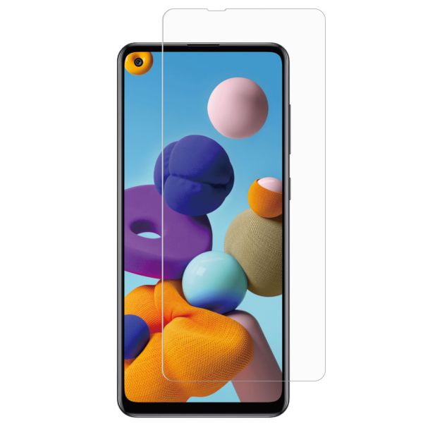 Displayschutz aus gehärtetem Glas für das Samsung Galaxy A21s