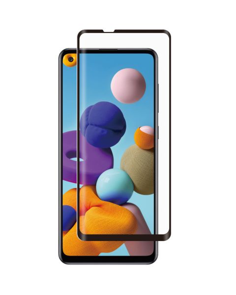 Premium Screen Protector aus gehärtetem Glas für das Samsung Galaxy A21s