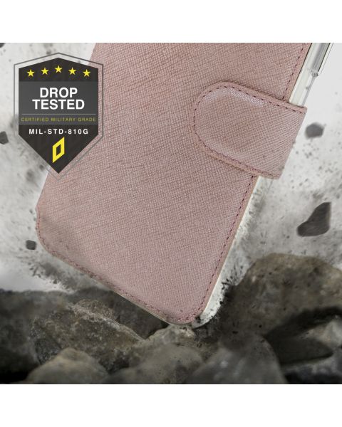 Xtreme Wallet Klapphülle für das Samsung Galaxy A21s - Rose Gold