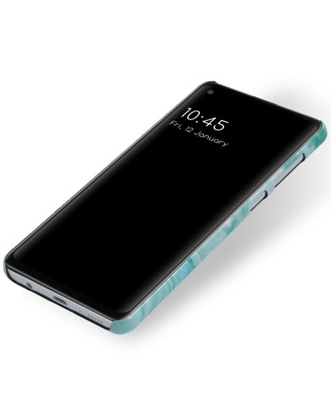 Selencia Maya Fashion Backcover Samsung Galaxy A21s - Agate Turquoise