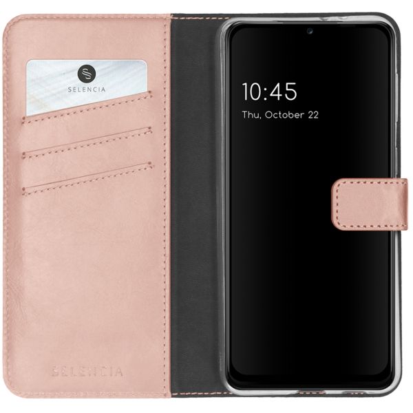 Echtleder Klapphülle für das Samsung Galaxy A22 (5G) - Rosa